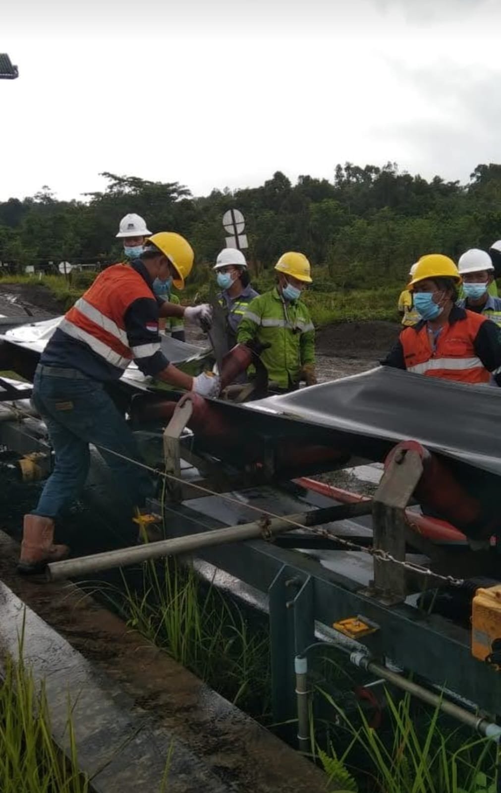 JASA HOT SPLICING.COLD SPLICING & LAGGING PULLEY