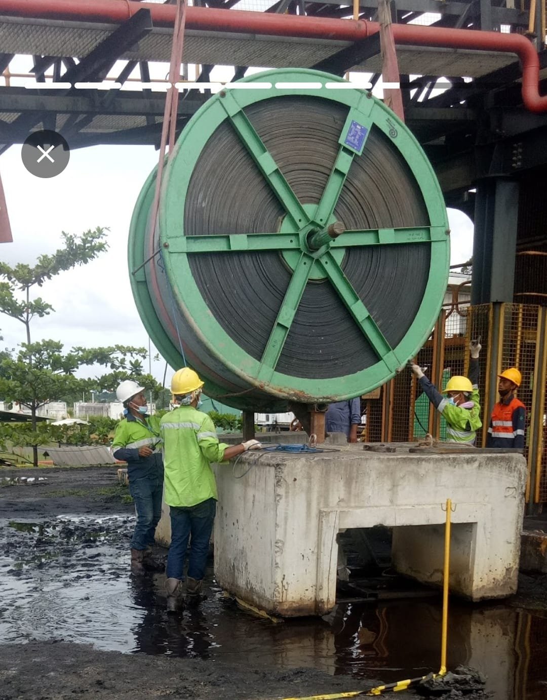 JASA HOT SPLICING.COLD SPLICING & LAGGING PULLEY